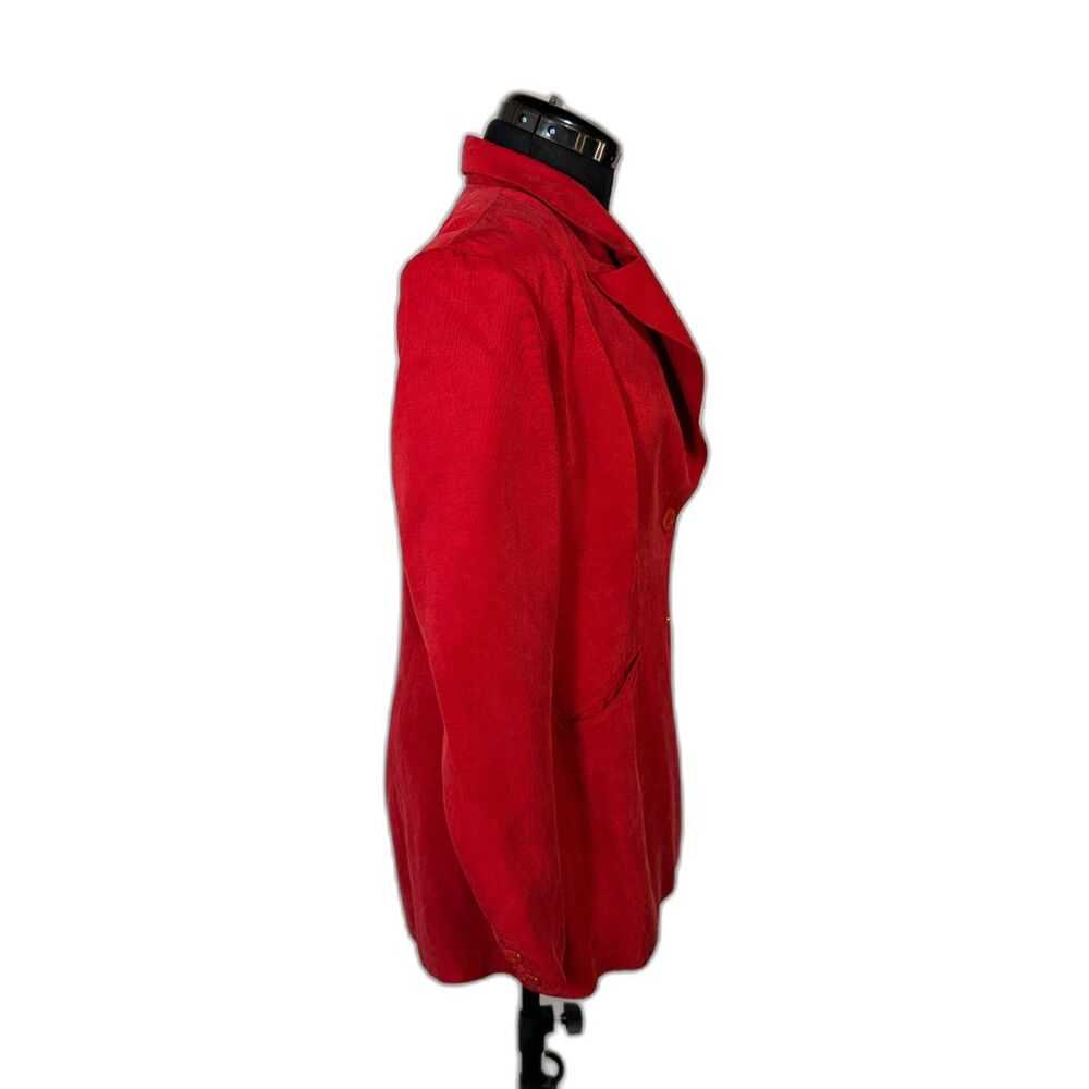 Diva Design Red Two Button Blazer - Picture 4 of 6